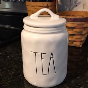 Rae Dunn Tea Canister